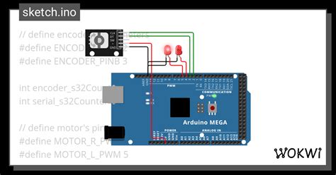 Rotary Encoder Wokwi Esp Stm Arduino Simulator