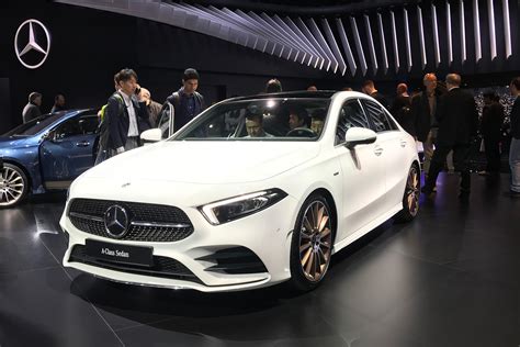 New Mercedes A Class Saloon Revealed At Paris Motor Show Auto Express