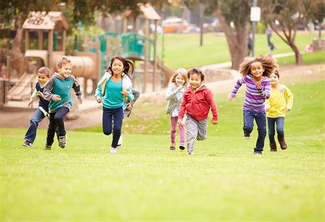 Children Playing In The Park