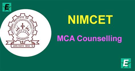 Nimcet Counselling 2024 Registration And Choice Filling