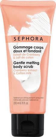 Sephora Collection Gommage Corps Doux Et Fondant Extrait De Cranberry