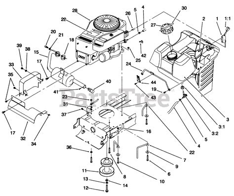 Parts Diagram For Toro Lawn Mower at Megan Richter blog