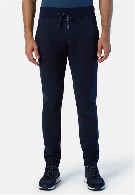 North Sails Jogginghose Sweatpants Mit Logo Aufnäher Mit Klassischem