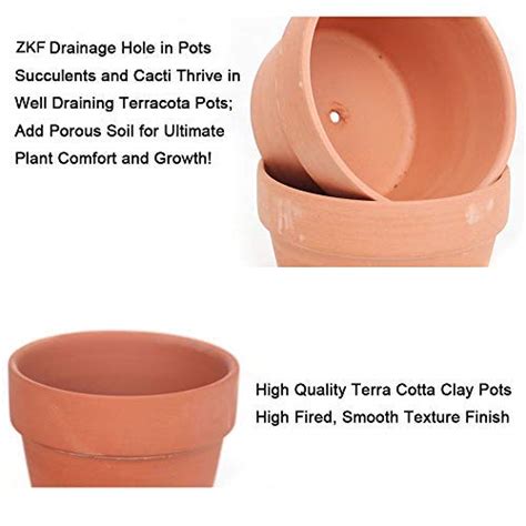 32 Pcs 216 Small Mini Clay Pots Terracotta Pot Ceramic Pottery