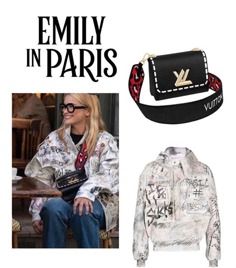 Look Book Emily In Paris Emily In Paris Lookbook Vuitton Shoulder