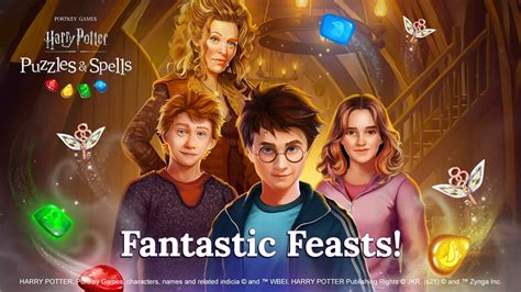 Harry Potter Puzzles And Spells Launches Fantastic Feasts Event