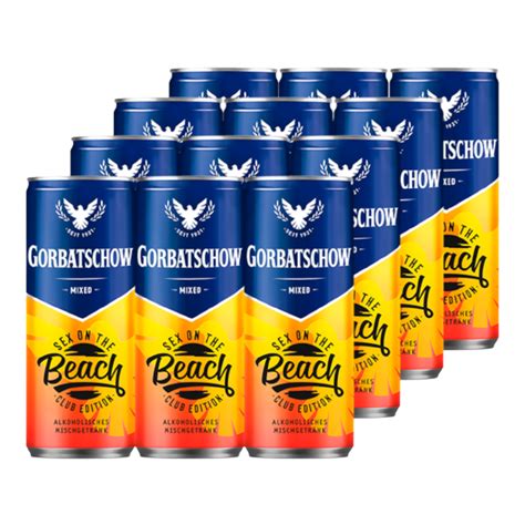 Gorbatschow Sex On The Beach Vol X Liter Dose
