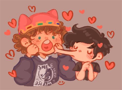 Happy Virus DNF FANART On Twitter Ofc Theyre Already Kiss