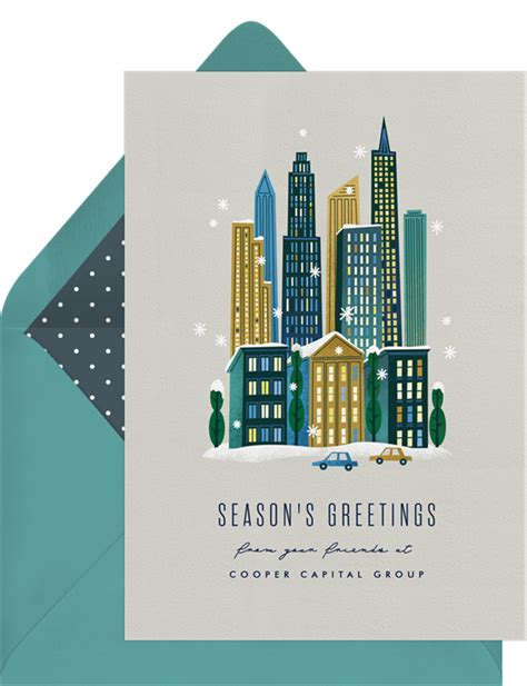 Corporate Christmas Card Design