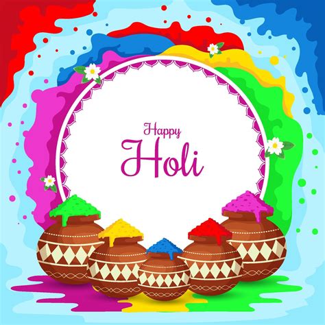 Holi Festival Background 4639009 Vector Art at Vecteezy