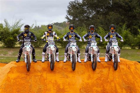 Rockstar Energy Husqvarna Presents Five Rider Smx Roster Racer X