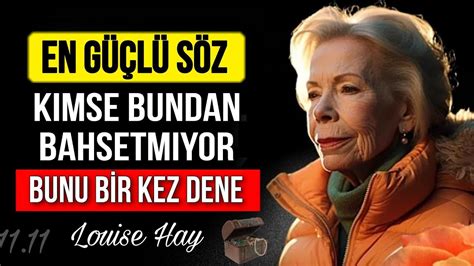 Her Sabah Uyand Nda Lk S Z N Bu Olsun Louisa Hay T Rk E Youtube