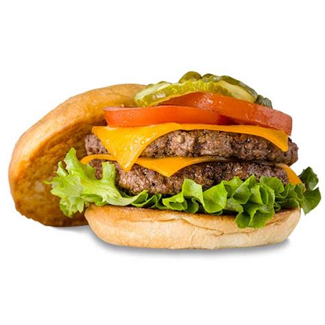 The Double Deluxe Cheeseburger | Fuddruckers®