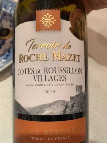 Roche Mazet Terroir De Roche Mazet Cuv E R Serv E C Tes Du Roussillon