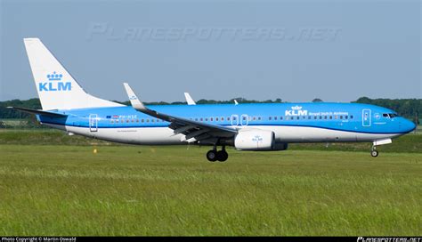 PH HSE KLM Royal Dutch Airlines Boeing 737 8K2 WL Photo By Martin