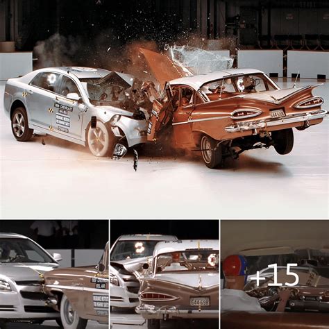 1959 Chevrolet Bel Air Vs 2009 Chevrolet Malibu Iihs Crash Test A Tale Of Two Eras