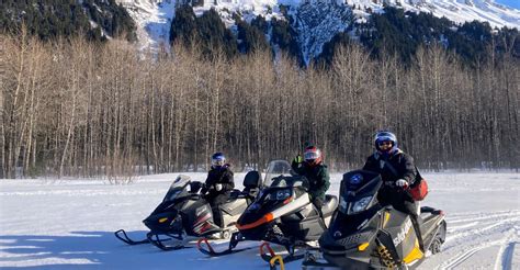 Seward Kenai Fjords National Park Guided Snowmobiling Tour Suitetrails