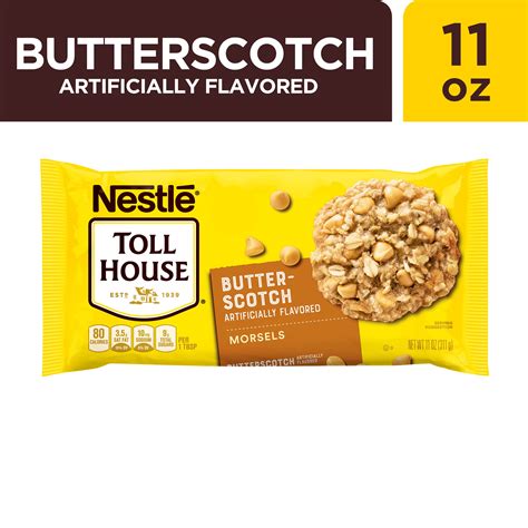 Nestle Toll House Butterscotch Artificially Flavored Baking Morsels 11