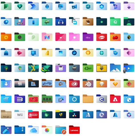 Folder11 Custom Folder Icons For Windows 11 7 By Jangoetama On