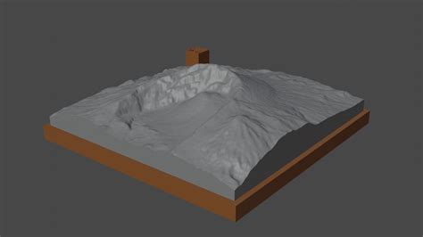 Mount Meru D Model D Printable Cgtrader