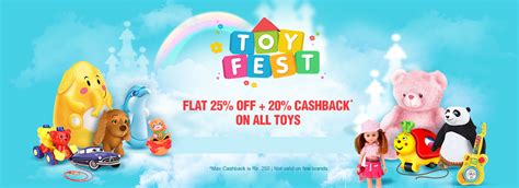 FirstCry Toy Fest - Flat 25% Discount + 20% Cashback Offer on Baby ...