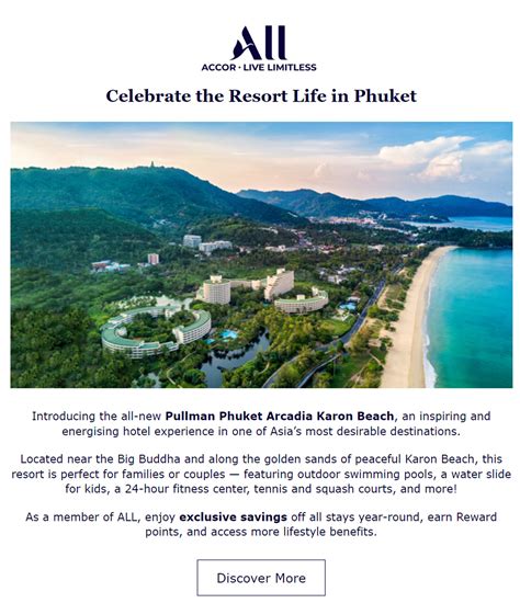 Accors Email About All New Pullman Hotel In Phuket Currently Hilton