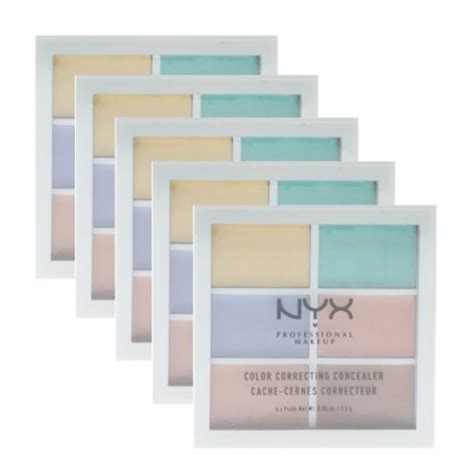 Nyx Professional Makeup Color Correcting Conceal Correct Contour Palette 6 Shades X 1 Unit