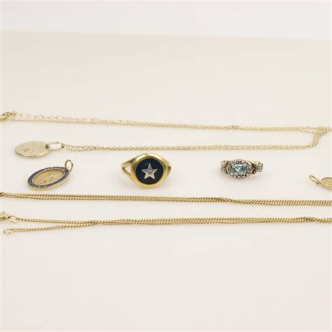 Vermeil Jewelry, 7 Pieces | Property Room