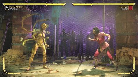 Dvorah Vs Mileena Hardest Ai Mortal Kombat 11 Youtube