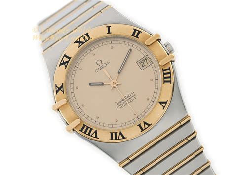 Omega Constellation Cal Steel And Yellow Gold Vintage Gold