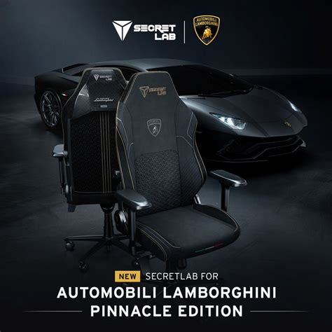 Secretlab And Lamborghini Drop A Gaming Chair JetSet