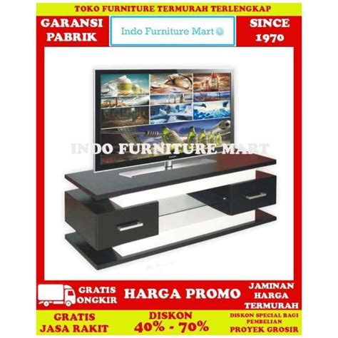 Jual Meja Tv Rak Tv Minimalis Lemari Pendek Buffet Bufet Expo Vr 7231