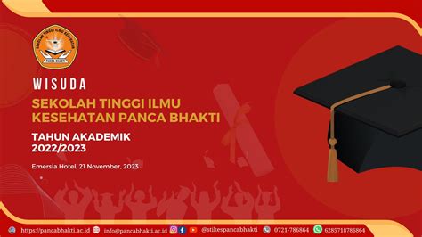 Wisuda STIKes Panca Bhakti Tahun 2023 YouTube