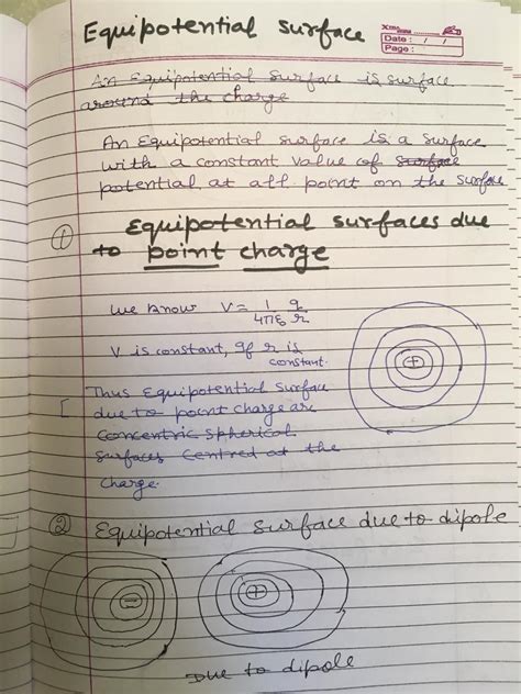 CLASS 12 PHYSICS EQUIPOTENTIAL SURFACES AND PROPERTIES