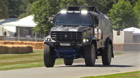 Kamaz Dakar Truck Drifts Its Way Up The Goodwood HillClimb 1000HP 12