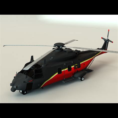 Nhi Nh 90 Helicopter Nh90 3d Model