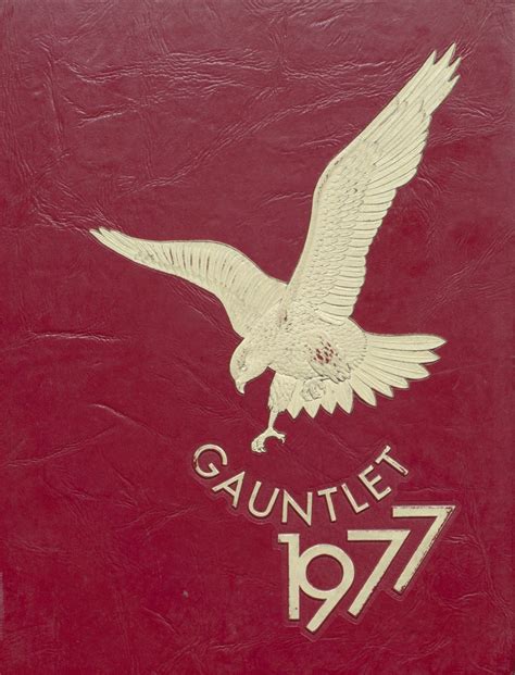 1977 Yearbook From Donoho High School From Anniston Alabama For Sale