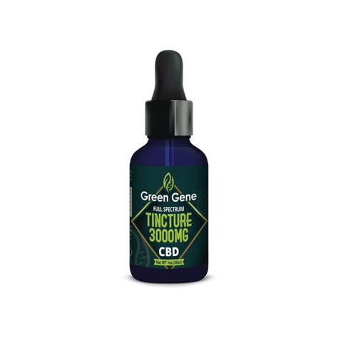 Cbd Oil Tincture Green Gene Cbd