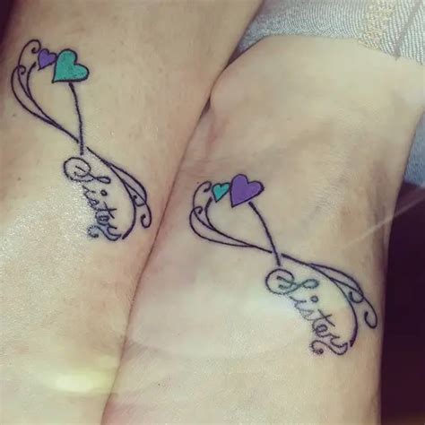 40 Inseparable Sisters Infinity Tattoo You Ll Love To See