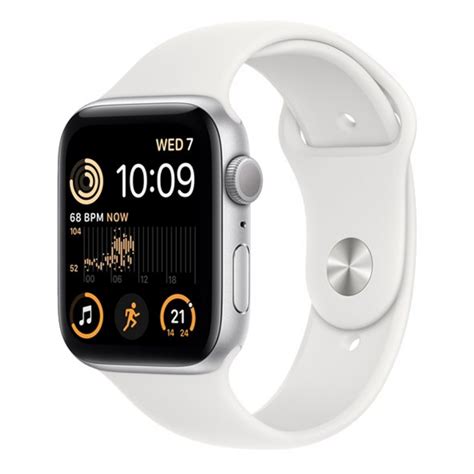 Montre Connect E Apple Watch Series Se Gps Mm Argent Aluminium