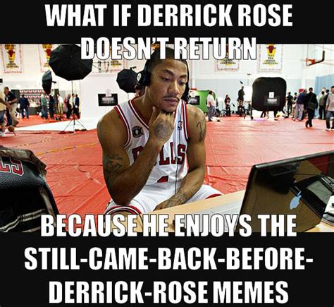 Derrick Rose loves his Memes? - Daily Snark