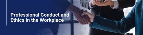 conduct  ethics   workplace tapcoza