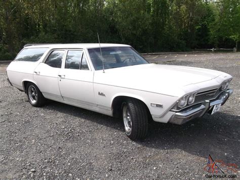 1968 Chevrolet Chevelle Wagon Solid West Coast Car Just In From California