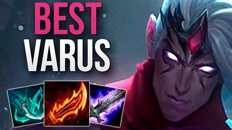 Best Varus In The World Full Gameplay Challenger Varus Adc Gameplay