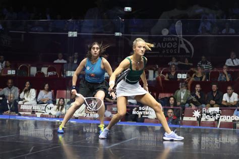 Quarter Finals Nour Elsherbini V Olivia Weaver Squashtv