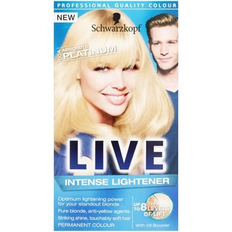 Schwarzkopf Live Intense Lightener 00a Absolute Platinum