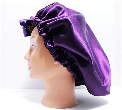 Reversible Satin Bonnetadult Satin Bonnet Adjustable Satin Etsy