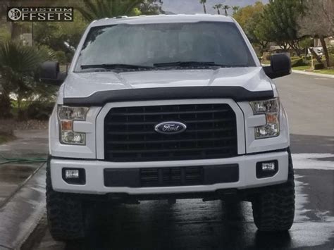 2016 Ford F 150 With 17x8 5 7 Fuel Vector And 295 70r17 Cooper Discoverer Stt Pro And Leveling