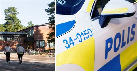 Elev Polisanmäld För Misshandel Och Ofredande Efter Bråk På Hallsta