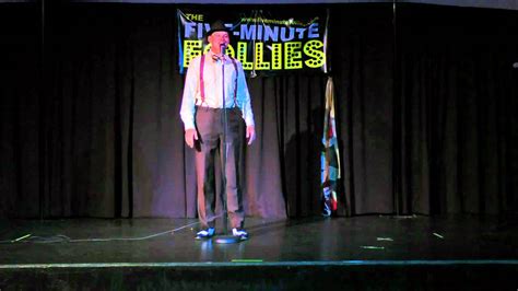 City Crooner Charlie Shoes At The Five Minute Follies Youtube